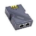 thumbnail image 1 of PoE Injector, ABS Passive PoE Injector Flexible 4 Pairs Gigabit Ethernet 3A Surge ESD   for Satellite, 1 of 7