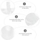 thumbnail image 5 of 50 frascos transparentes para bebidas, bolsa de plástico portátil para bebidas (300 ml), 5 of 8