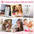 thumbnail image 6 of Gifts for Mom From Daughter Mom Birthday Gifts From Son Best Gifts for Mothers Day 20oz Funny Mom Cup Christmas Presents for Mother From Favorite Child Kids Travel Tumbler With Lid Straw, 6 of 6