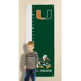 thumbnail image 2 of BSI Products 39031 Miami Hurricanes Growth Chart Banner, 2 of 2