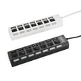 thumbnail image 3 of 7 Ports Design Universel Bureau à Domicile LED USB 2.0 Adaptateur de Charge Hub, 3 of 5