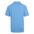 thumbnail image 3 of Men's Cutter & Buck  Light Blue Citadel Bulldogs Vault Prospect Textured Stretch Polo, 3 of 3