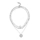 thumbnail image 4 of Collar collar collar collar de moda simple regalo de cumpleaños de moda ajustable boho apilado para collares de mujeres conjuntos, 4 of 8