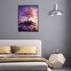 thumbnail image 4 of 11CT completo punto de cruz anochecer cerezo estampado DIY impreso pared arte costura Hugtrwg Para estrenar, 4 of 9