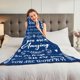 thumbnail image 3 of LHSHID to My Daughter Blanket Daughter Gifts from Dad Daughter Birthday Gifts Ideas Lion Birthday Gifts for Daughter Christmas Graduation Soft Cozy Flannel Throw Blanket 50"x60", 3 of 7
