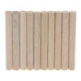 thumbnail image 2 of jifeng 10 Pieces Balsa Wood Unfinished Round Stick Dowel Rod 7cm Length, 2 of 9