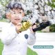 thumbnail image 2 of Máquina de burbujas, los últimos estilos en 2021, fabricante de burbujas de gran cantidad de 8 agujeros, ajuste fuerte, requiere 3 pilas AA, pistola de burbujas para verano al aire libre, el mejor regalo para niños Zhivalor WRMH-905-1, 2 of 7