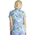 thumbnail image 5 of Cherokee Prints Scrubs Top For Women V-Neck Print CK678, 5 of 5