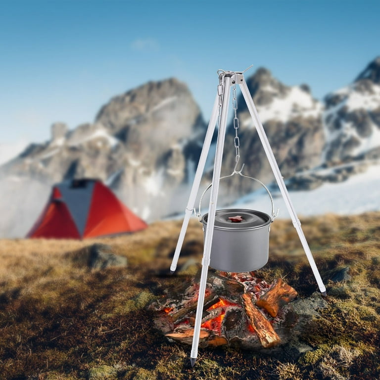 Premium Photo  Camping kettle on the fire at an outdoor campsite