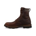 Twisted X Men's 8" Ultralite X& Work Boot Nano Toe Brown 11.5 D(M) US