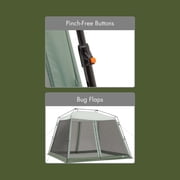 Ozark Trail 10 ft x 10 ft Instant Screen House with Double Hub