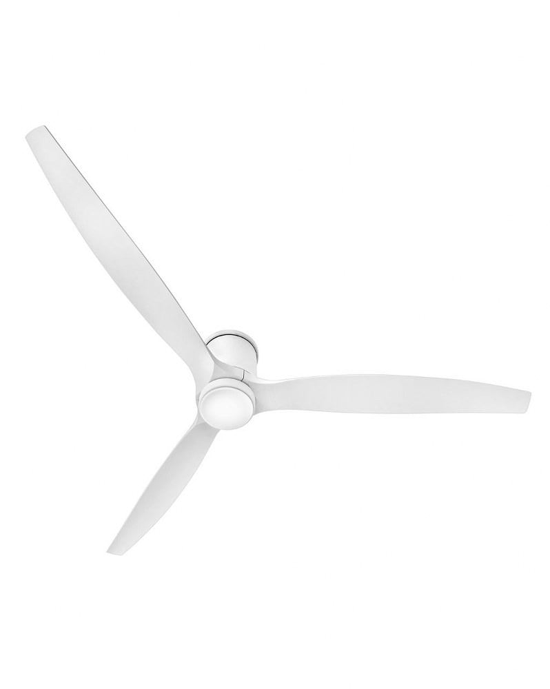 Hinkley Lighting - Hover Flush - 3 Blade Ceiling Fan with Light Kit In Modern