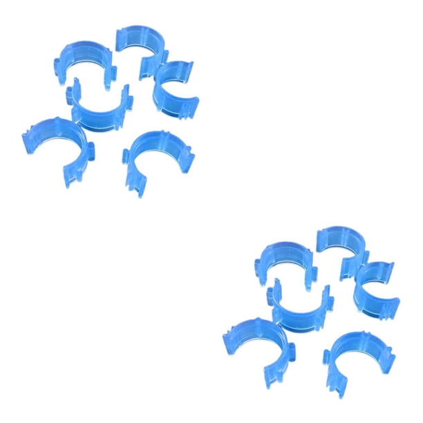 Wosthever 50 unidades/paquete de bobina de costura, Clips pequeños, Clips de hilo, herramientas de soporte 2piezas Azul 50 pcs