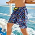 thumbnail image 2 of INGEAR Little Boys Quick Dry Beach Board Shorts Kids Swim Trunks UPF 50+ Swimsuit with Pockets, 2 of 6