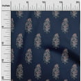 thumbnail image 2 of oneOone Viscose Jersey Black Fabric Asian Block Floral Sewing Craft Projects Fabric Prints By Yard 60 Inch Wide, 2 of 4