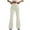 Beige, variant on Women's Athletic Pants in Clearance Womens Stretch High Waist Leggings Regular Fitted Solid Flared Pants Active Workout Yoga Pants Seamless Trousers Yoga Pants Pull on Pants for Women New Pinky XL