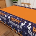 thumbnail image 2 of Tchckioa Happy Halloween 60x84 Rectangular Tablecloth,Oil-resistant Stain Proof Table Cover for Restaurant Decor, 2 of 6