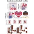 Small Decorative Tray Kitchen Valentine Day Sign Face People