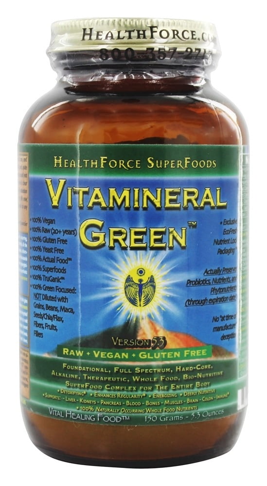 HealthForce Nutritionals Vitamineral Green Powder Version 5.2 150