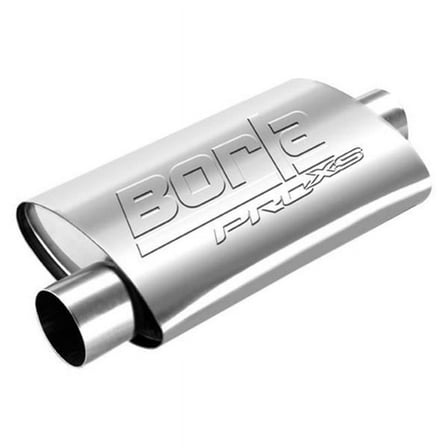 Borla Exhaust  2.5 & 14 x 4.25 x 7.88 in. Offset & Center Exhaust Muffler
