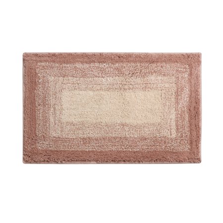 Non Slip Bath Mat for Bathroom Water Absorbent Soft Microfiber Shaggy Bathroom Mat Machine Washable Bath Rug for Bathroom Thick Plush Rugs for Shower A13