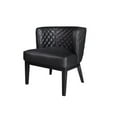thumbnail image 2 of Boss Office Ava Fauteuil d'Appoint Matelassé Noir, 2 of 7