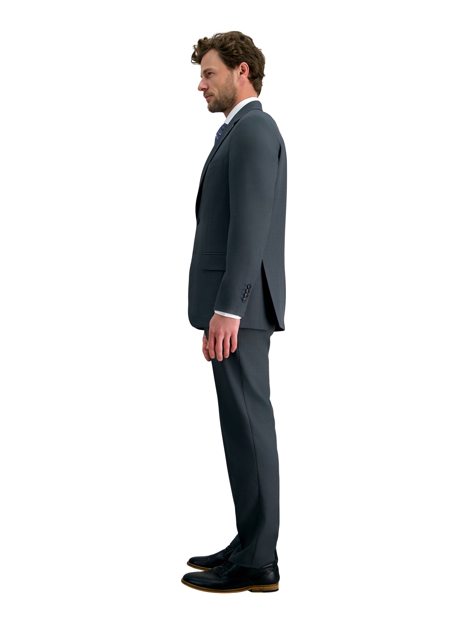George Men's Comfort Stretch Suit Separates Jacket, Straight Fit 40-60 Size Range