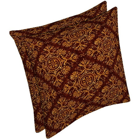 Victoria's Garden Rose Square Pillow