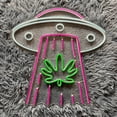 thumbnail image 3 of Handmadetneonsign UFO Alien Neon Sign, UFO Neon Light Wall Art Decor, Bedroom Home Bar Pub Wall Decor, 3 of 5