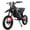Matte Black, variant on X-Pro 2000W 48V 20.8AH Teens Adults Electric Dirt Bike with Front LED Light! 14"/12" Wheels!