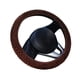 thumbnail image 5 of Riwesomey Auto decoración invierno cálido Universal Car-styling cálido felpa cubre coche volante cubierta perla terciopelo Automoción decorativa y accesorios café, 5 of 5