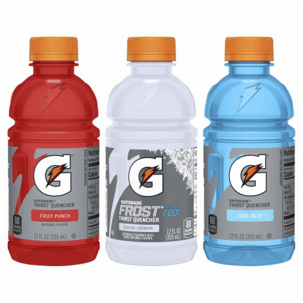 2X - Gatorade Red White Blue Sports Drink Mini Variety Pack Bottles