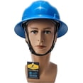 thumbnail image 3 of Noa Store Full Brim Hard Hat with HDPE Shell and Fast-Trac Suspension Work Safety Helmet, Blue, 3 of 6