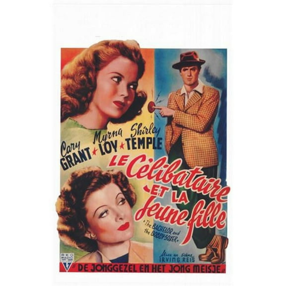 Pop Culture Graphics  The Bachelor & The Bobby-Soxer Movie Poster