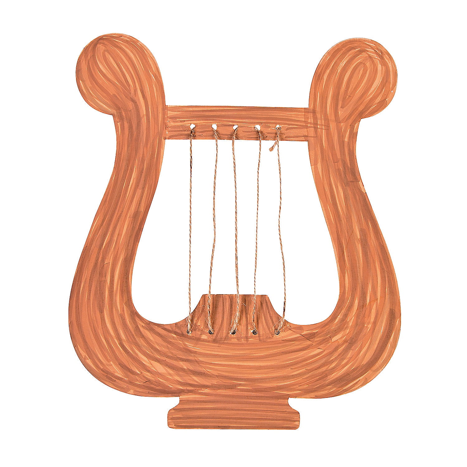 Do It Yourself Paper Harp Craft Kits 12 Pieces