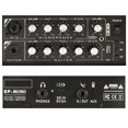 thumbnail image 5 of Amplificador de guitarra acústica Altavoz Bluetooth de 30 vatios Amplificador de guitarra acústica portátil recargable con efecto de coro de reverberación 3 entradas negro, 5 of 5