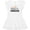 AA-White, variant on Inktastic Nana's Princess Crown and Flowers Girls Baby Dress