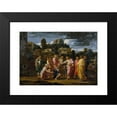 thumbnail image 2 of Nicolas Poussin 24x18 Black Modern Framed Museum Art Print Titled - The Blind Men of Jericho (1650-1700), 2 of 5