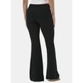 thumbnail image 4 of No Boundaries Flare Pants with Foldover Waistband, 32'' Inseam, Women's XS-XXL, 4 of 5