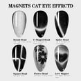thumbnail image 5 of 9 in 1 Gel Nail Polish Magnets for Nail Art, Cat Eye Magnet Kit, Strong Magnetic Nail Design Tools for Salon & Home DIY, 5 of 5