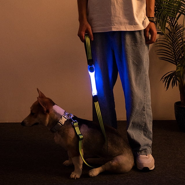 OUNONA 1Pcs LED Running Belt Strap ABS Light for Dog Walking at Night