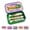 Green, variant on Sardines Travel Jewelry Case Mini Jewelry Storage Box Portable Sardine Can Jewelry Box for Rings Earrings(Orange)