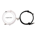 thumbnail image 4 of 2Pcs Beautiful Bracelet Magnetic Adsorption Alloy Elegant Length Adjustable Fashion Bracelet for Dating, 4 of 7