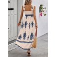 thumbnail image 2 of Vestido PRETTYGARDEN 2025 sin mangas con escote cuadrado y estampado floral M, 2 of 5