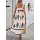 thumbnail image 2 of Vestido PRETTYGARDEN 2025 sin mangas con escote cuadrado y estampado floral M, 2 of 5
