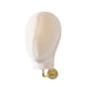 thumbnail image 4 of Cabeza de maniquí de pared para colgar pelucas Terciopelo beige, 4 of 9