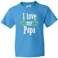 thumbnail image 3 of Inktastic I Love my Papa- hearts Youth T-Shirt, 3 of 5