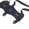 thumbnail image 4 of Leather Archery Arm Protector Guard For Men Cowhide Bow Shooting Arm Armband 3 Straps Shoot Black Arm Guard Hunting Univers J4B3, 4 of 5