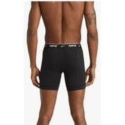 Men's Nike KE1107 Everyday Stretch Boxer Briefs w/ Fly - 3 Pack (Black XL)
