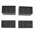 thumbnail image 2 of Elevadores de muebles rectangulares en forma de L de goma apilables para sofá, mesa, sofá, silla, cama, 2 of 14